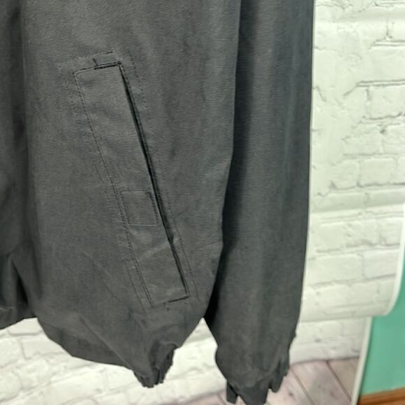 Harley-Davidson Hampton Roads Yorktown VA suede-like zip-up coat Large - Picture 4 of 8